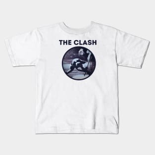 the clash || blue Kids T-Shirt